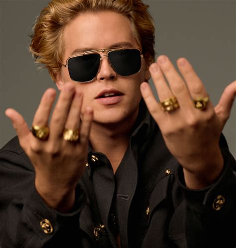 cole sprouse versace 2021|cole sprouse eyewear.